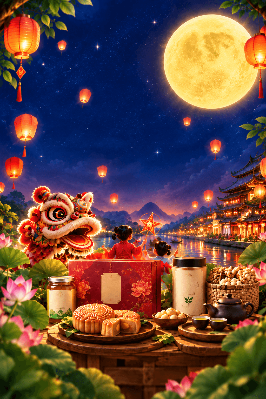 Đêm hội trăng rằm – Trung thu
