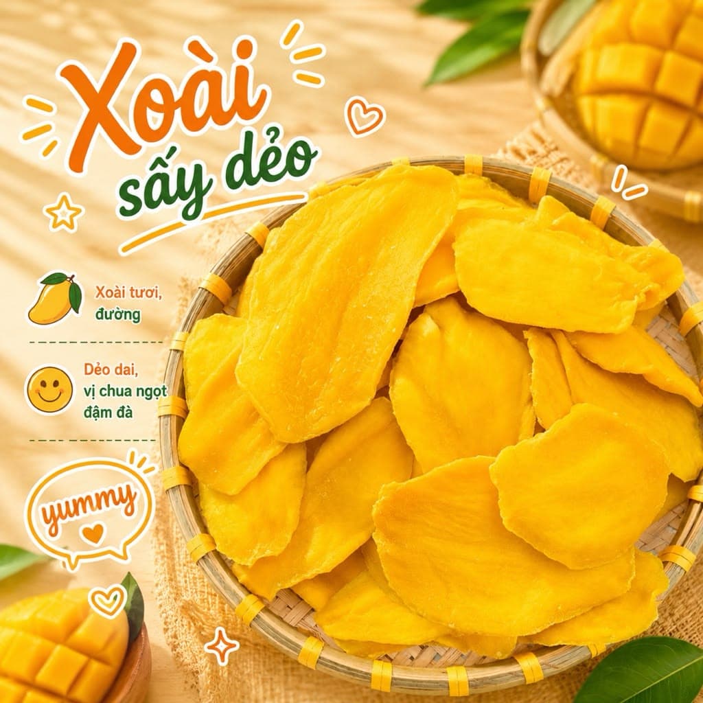 Xoài sấy dẻo